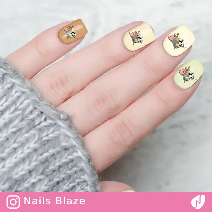 Tom and Jerry | Cartoon Nails - NB143